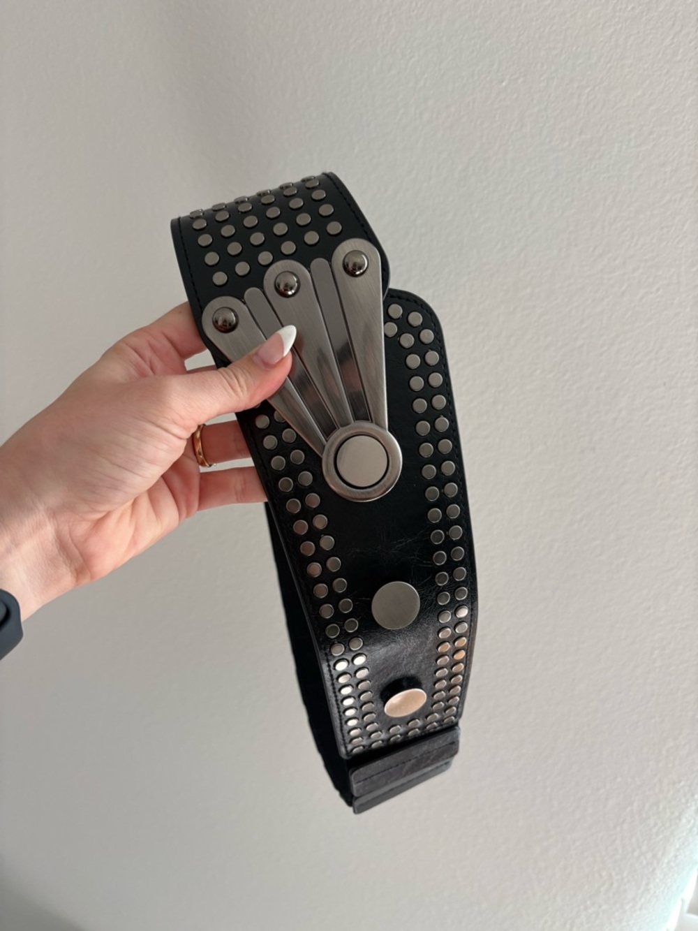 PROD Bldg Studded Ranya Wide Belt - Picture 6 of 6